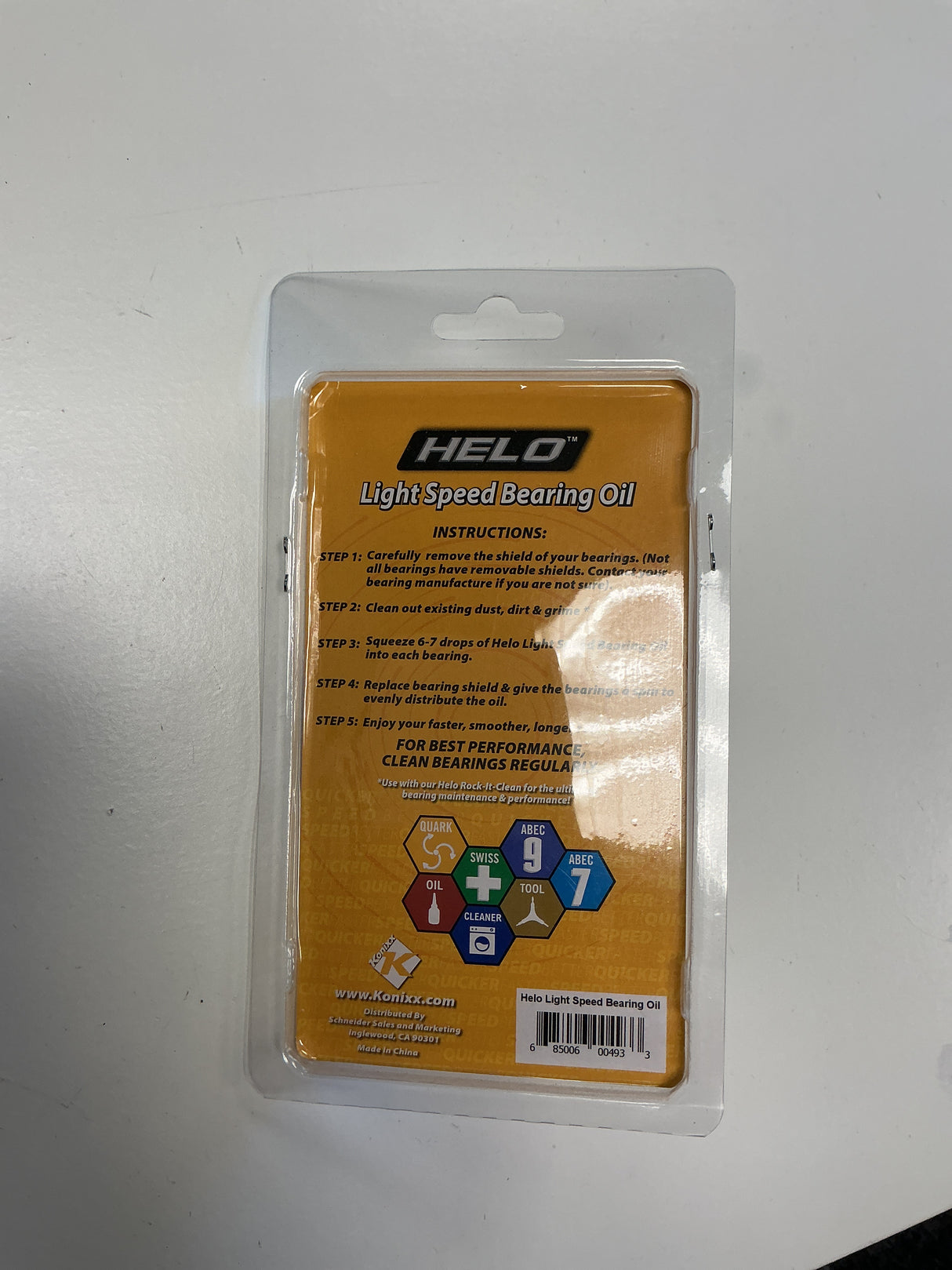 Helo Light Speed Bearing Oil