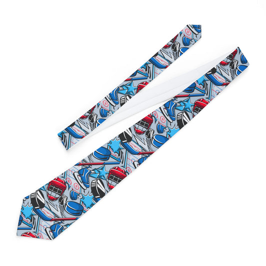 Hockey Comic Necktie