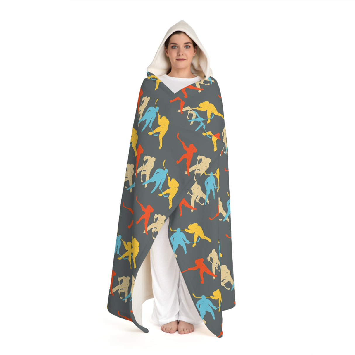 Teamwork Hooded Wrap Blanket