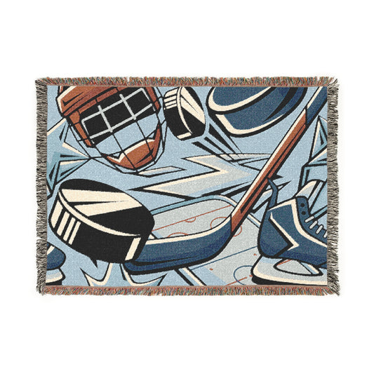 Hockey Pop Woven Blanket