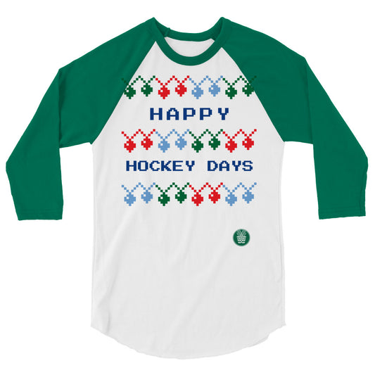 Holiday Lights Raglan T