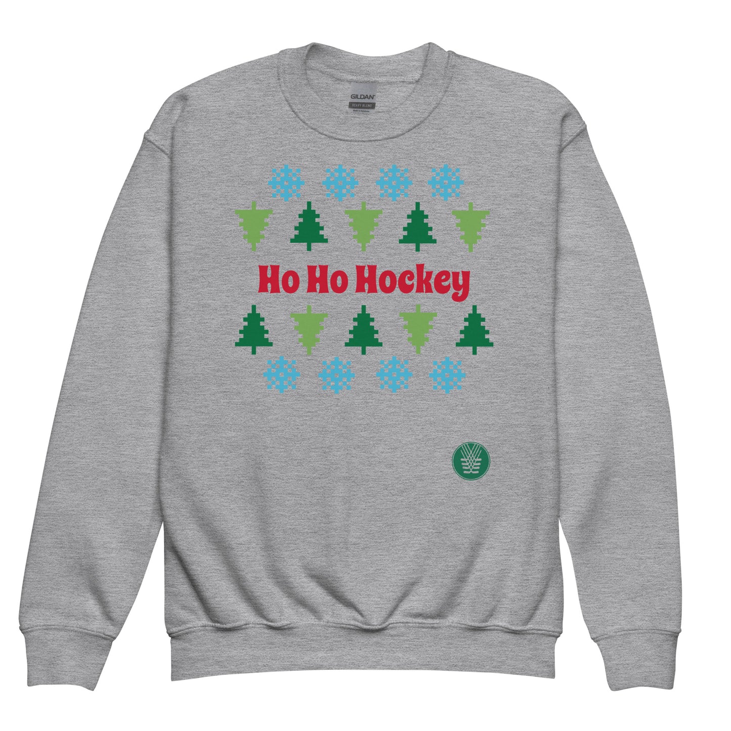 Ho Ho Hockey KIDDOS Crew Neck