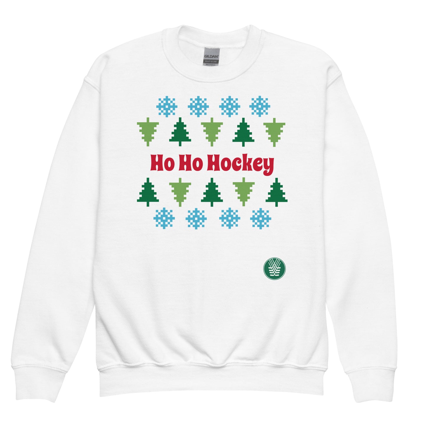 Ho Ho Hockey KIDDOS Crew Neck