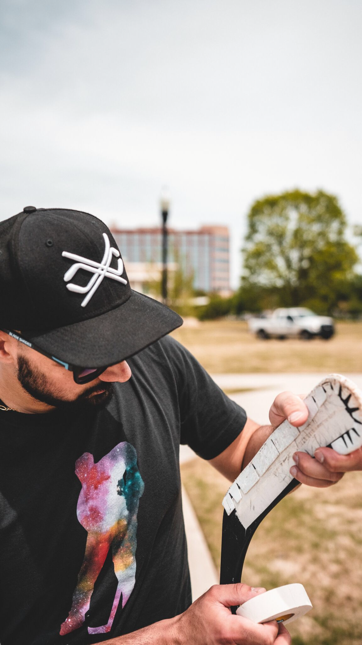 GeoStix Hat - black & white