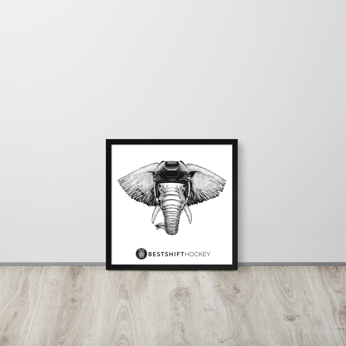 Beast Mode Elephant Wall Art