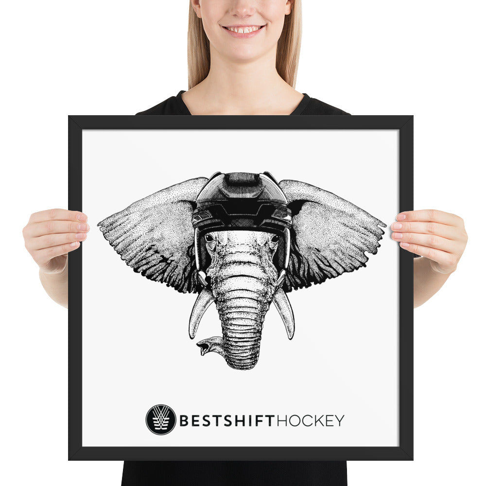 Beast Mode Elephant Wall Art