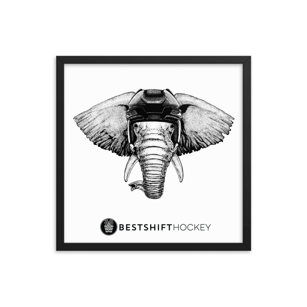 Beast Mode Elephant Wall Art