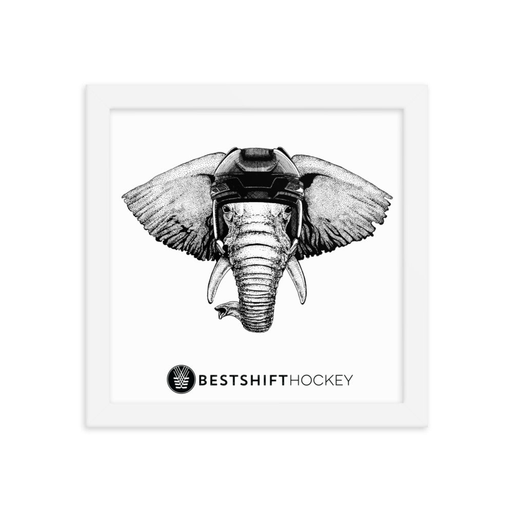 Beast Mode Elephant Wall Art