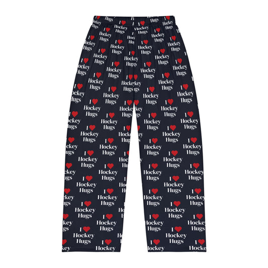 I Love Hockey Hugs Lounge Pants