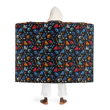 Vintage Gear Hooded Wrap Blanket