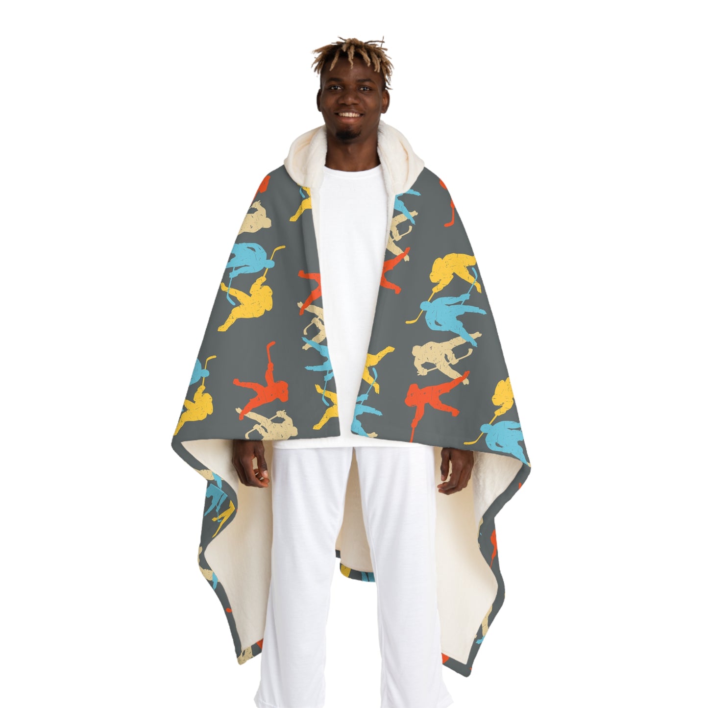 Teamwork Hooded Wrap Blanket