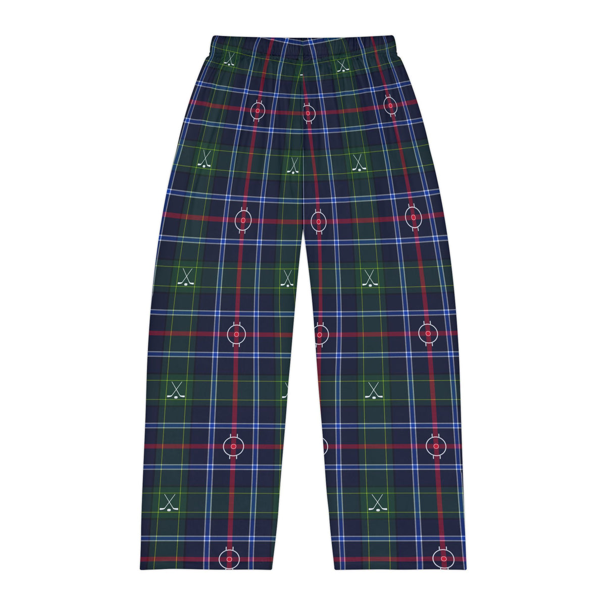 Puck Drop Plaid PJ Pants