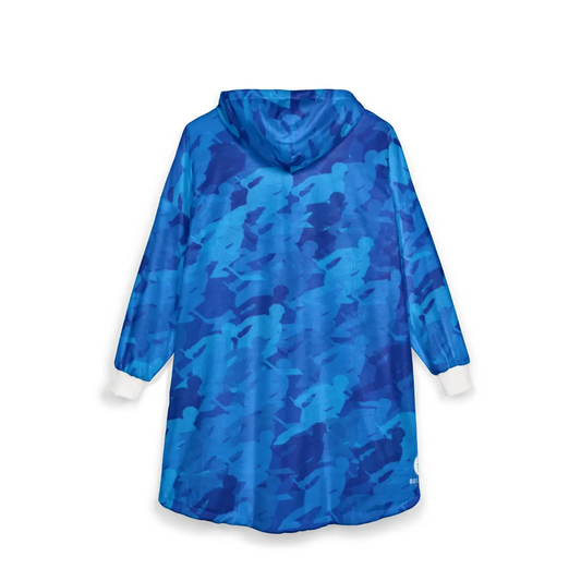 Hockey Camo Hooded Blanket
