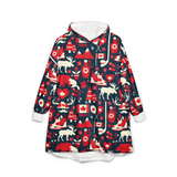 Oh Canada! Hooded Blanket