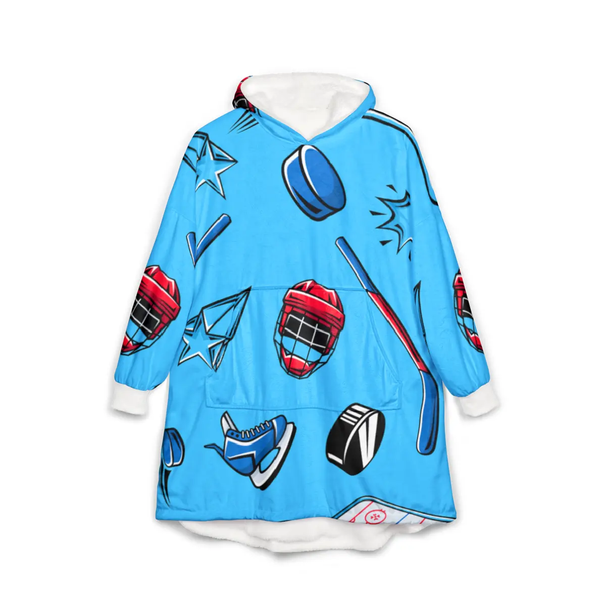 Hockey POP! Hooded Blanket