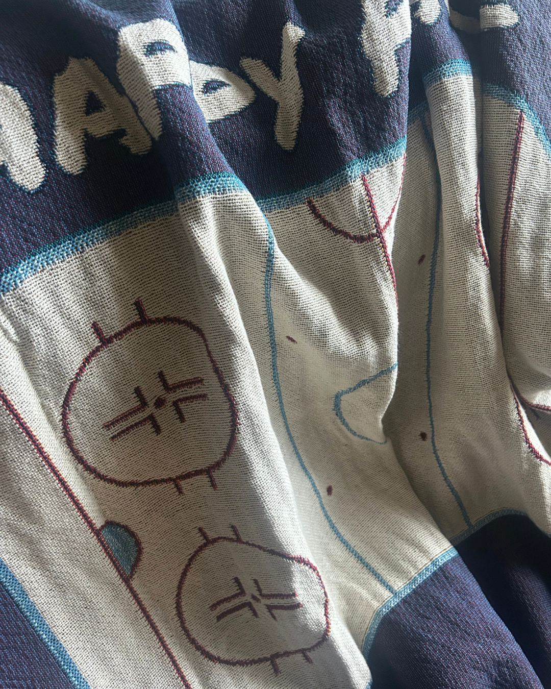 Happy Place Woven Blanket