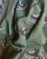 Stick & Puck Woven Blanket