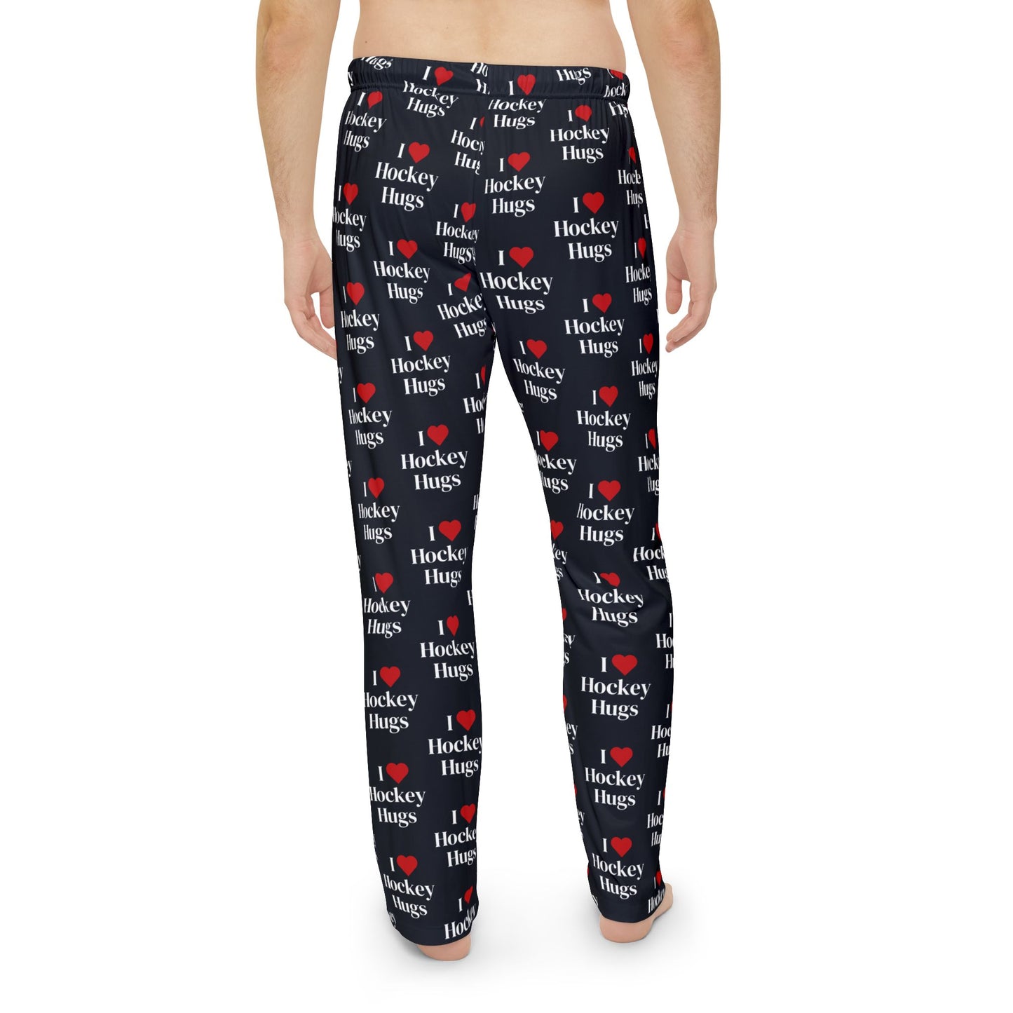 I Love Hockey Hugs Lounge Pants