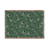 Stick & Puck Woven Blanket