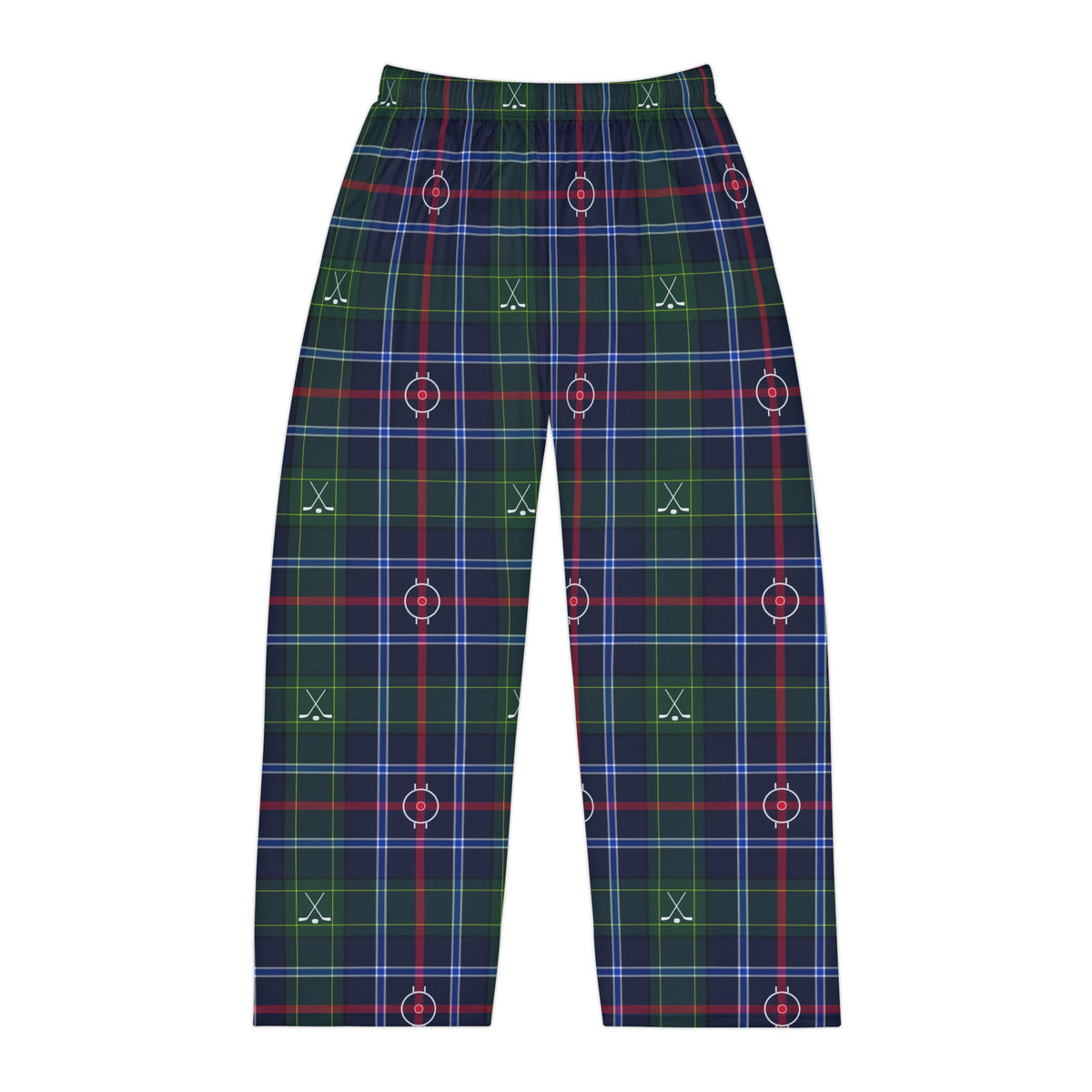 Puck Drop Plaid PJ Pants