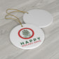 Happy Hockey Days Ornament