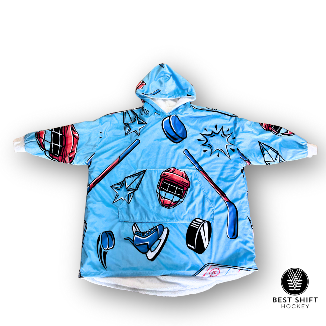 Hockey POP! Hooded Blanket