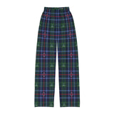 Puck Drop Plaid Kids PJs