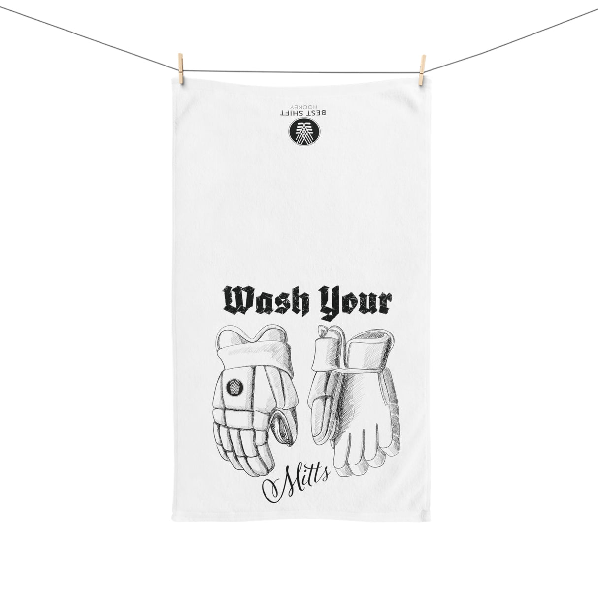 Wash your Mitts Towel