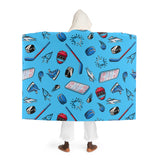 Hockey Pop Hooded Wrap Blanket