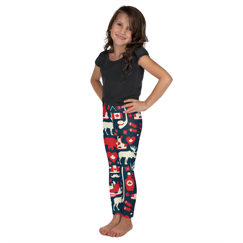 Oh Canada! (Littles) Leggings