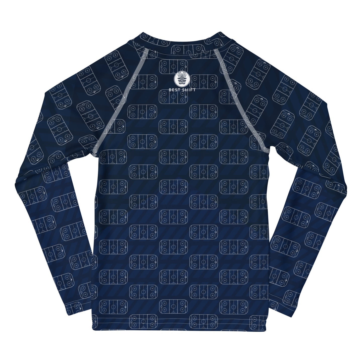 Blue Line Swim Shirt