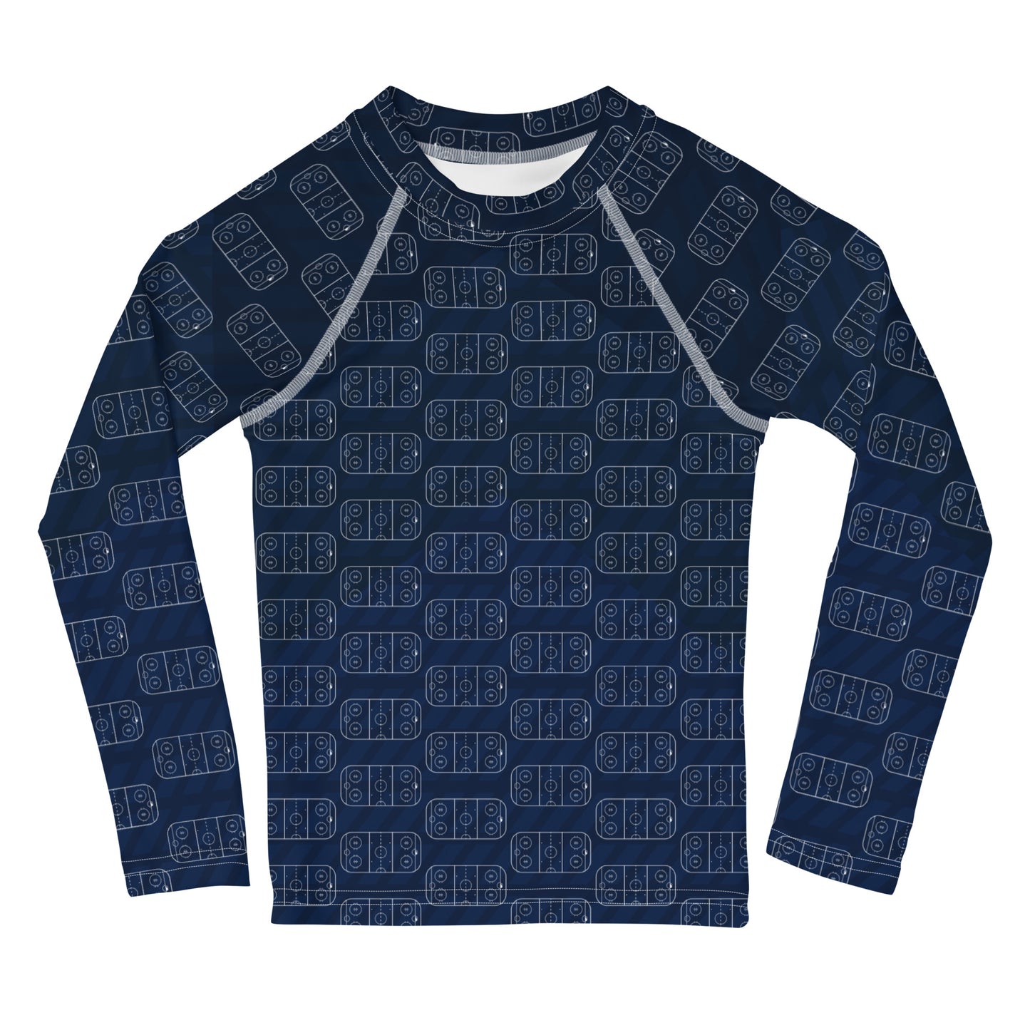 Blue Line Swim Shirt