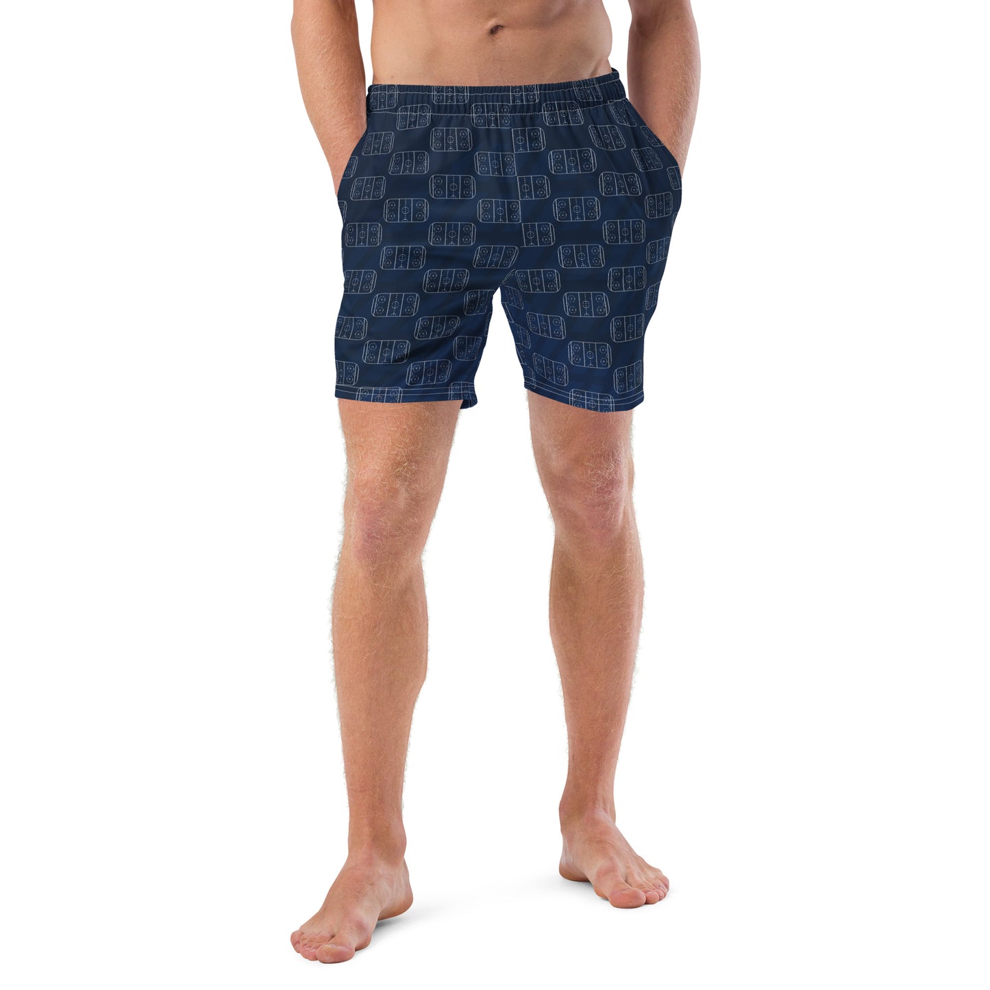 Blue Line Swim Shorts