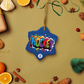 Hockey Grafitti Ornament