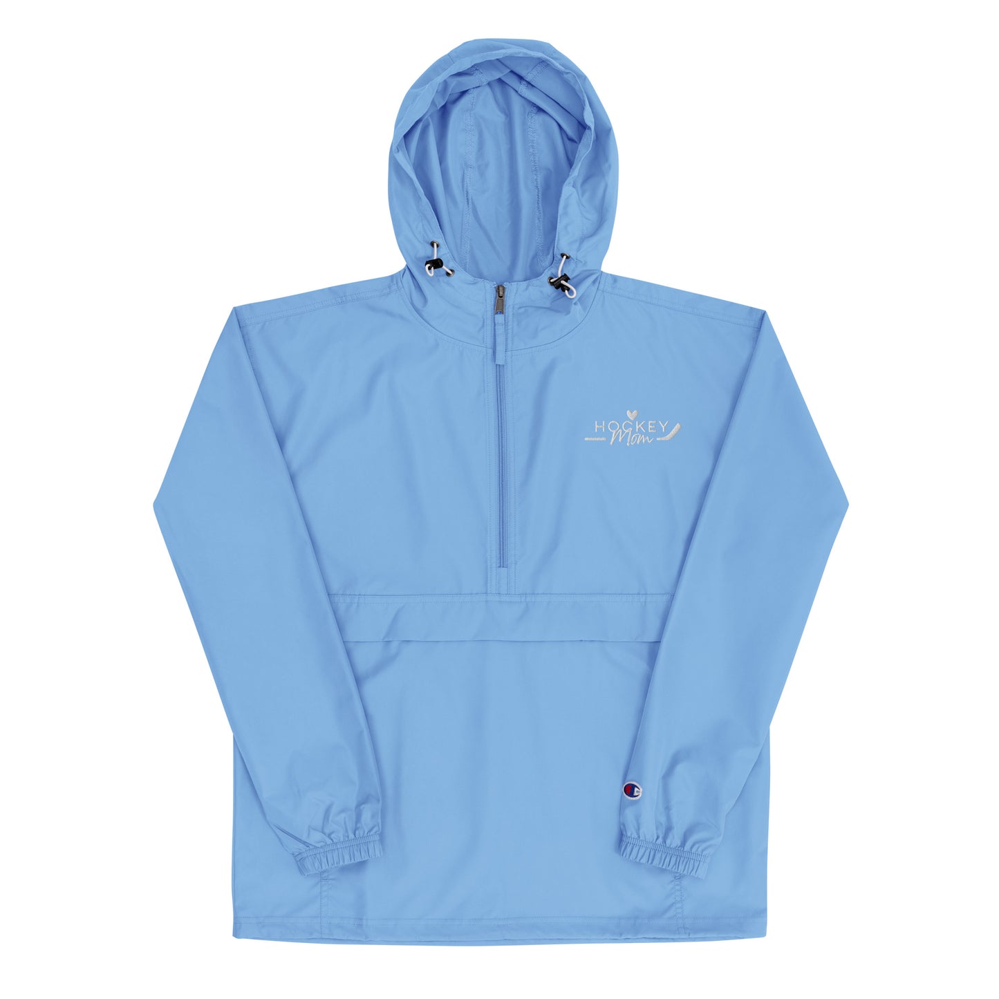 Hockey MOM - Embroidered Packable Jacket