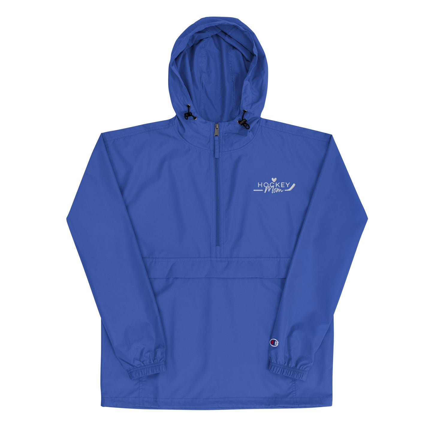Hockey MOM - Embroidered Packable Jacket