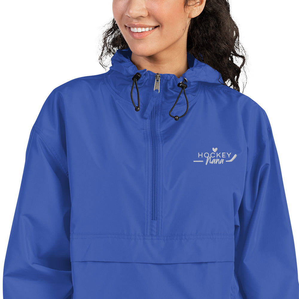 Hockey NANA - Embroidered Champion Packable Jacket