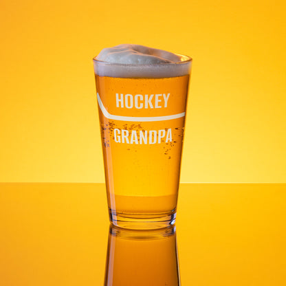 Hockey Grandpa Pint