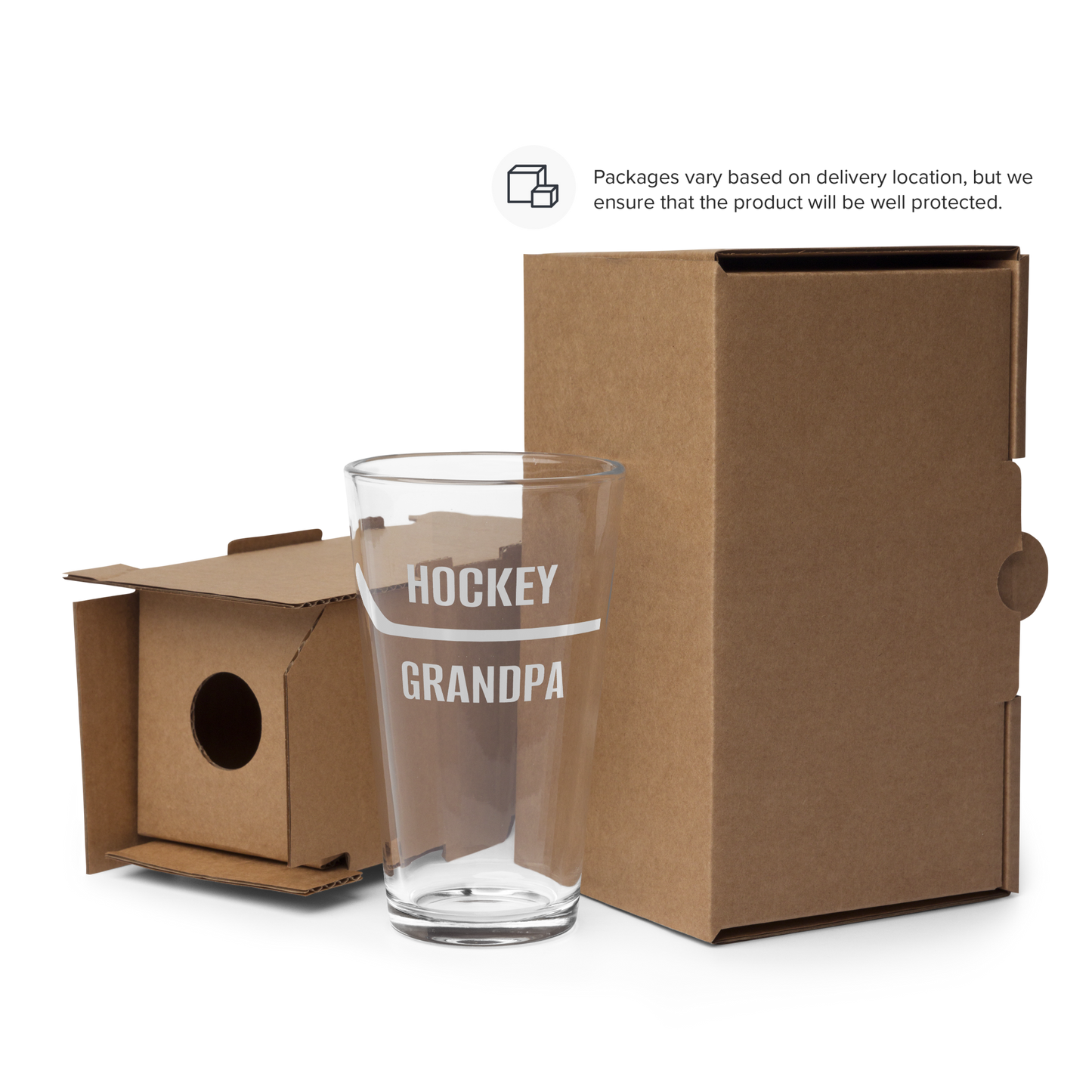 Hockey Grandpa Pint