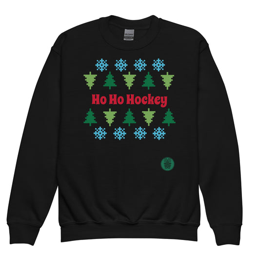Ho Ho Hockey KIDDOS Crew Neck
