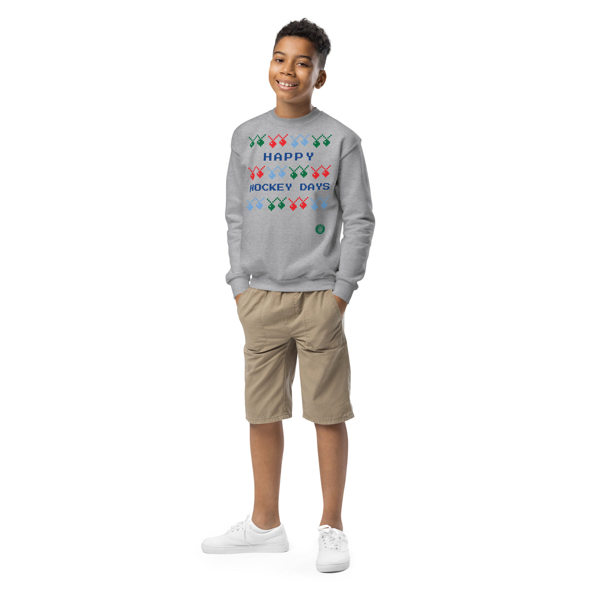 Holiday Lights Crewneck Sweatshirt (kiddos)