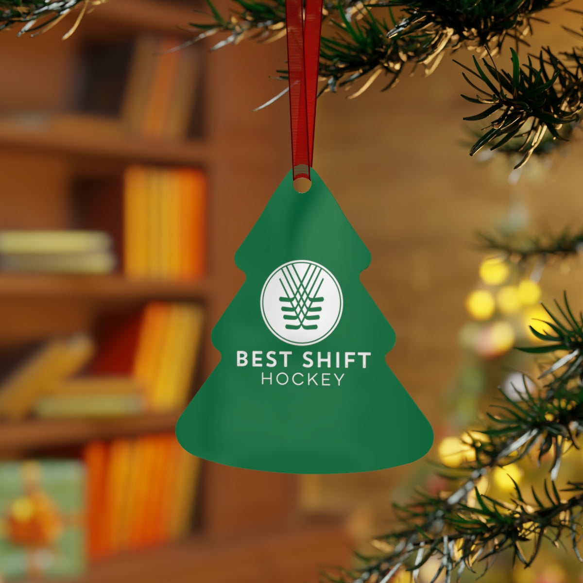 Best Shift Hockey Tree Ornament