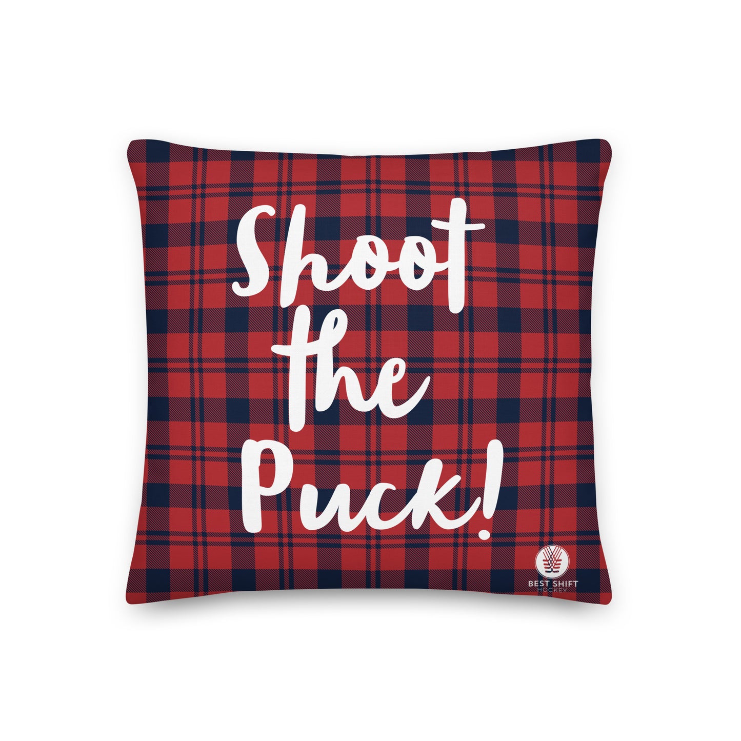 Shoot the Puck Pillow