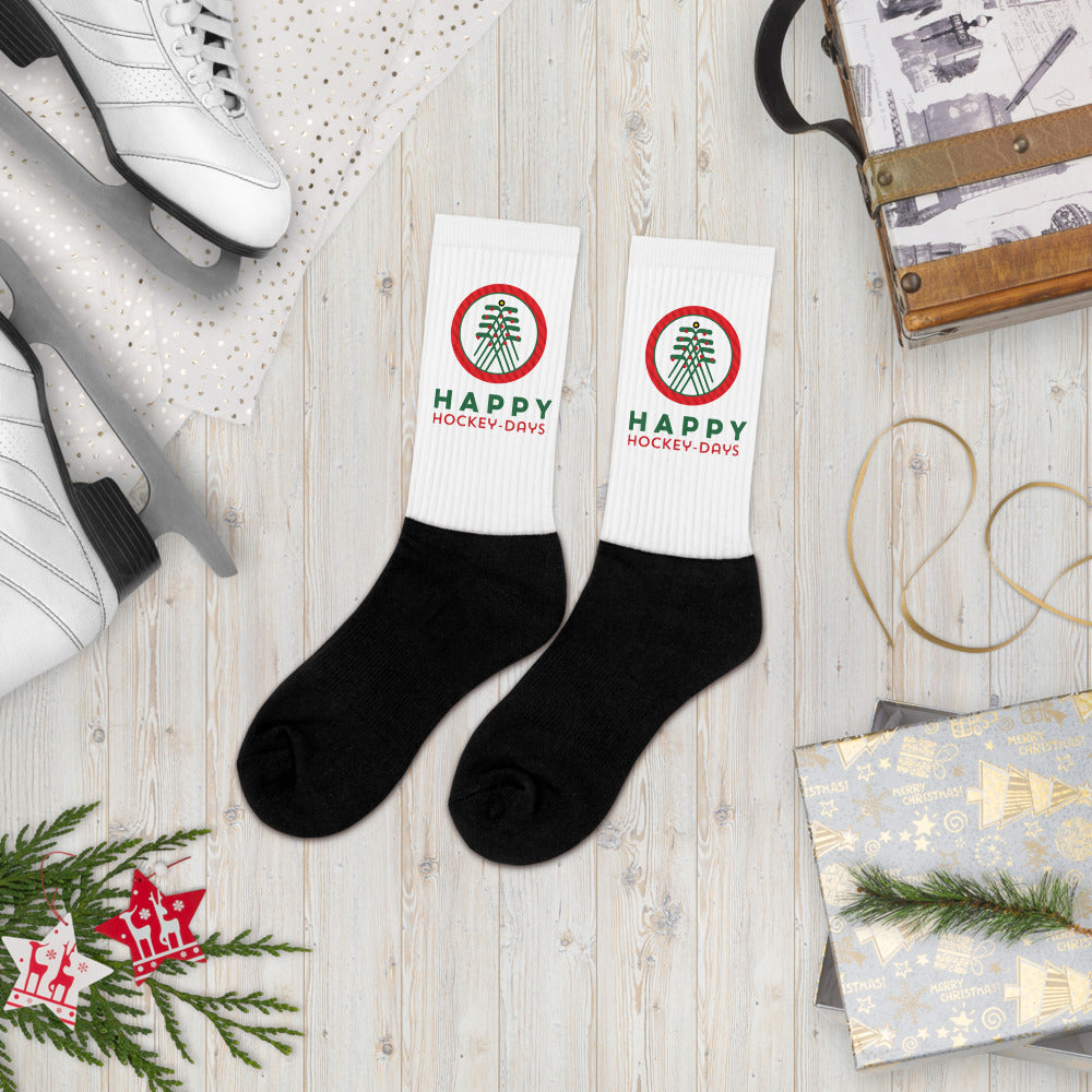 Happy Hockey Days Socks