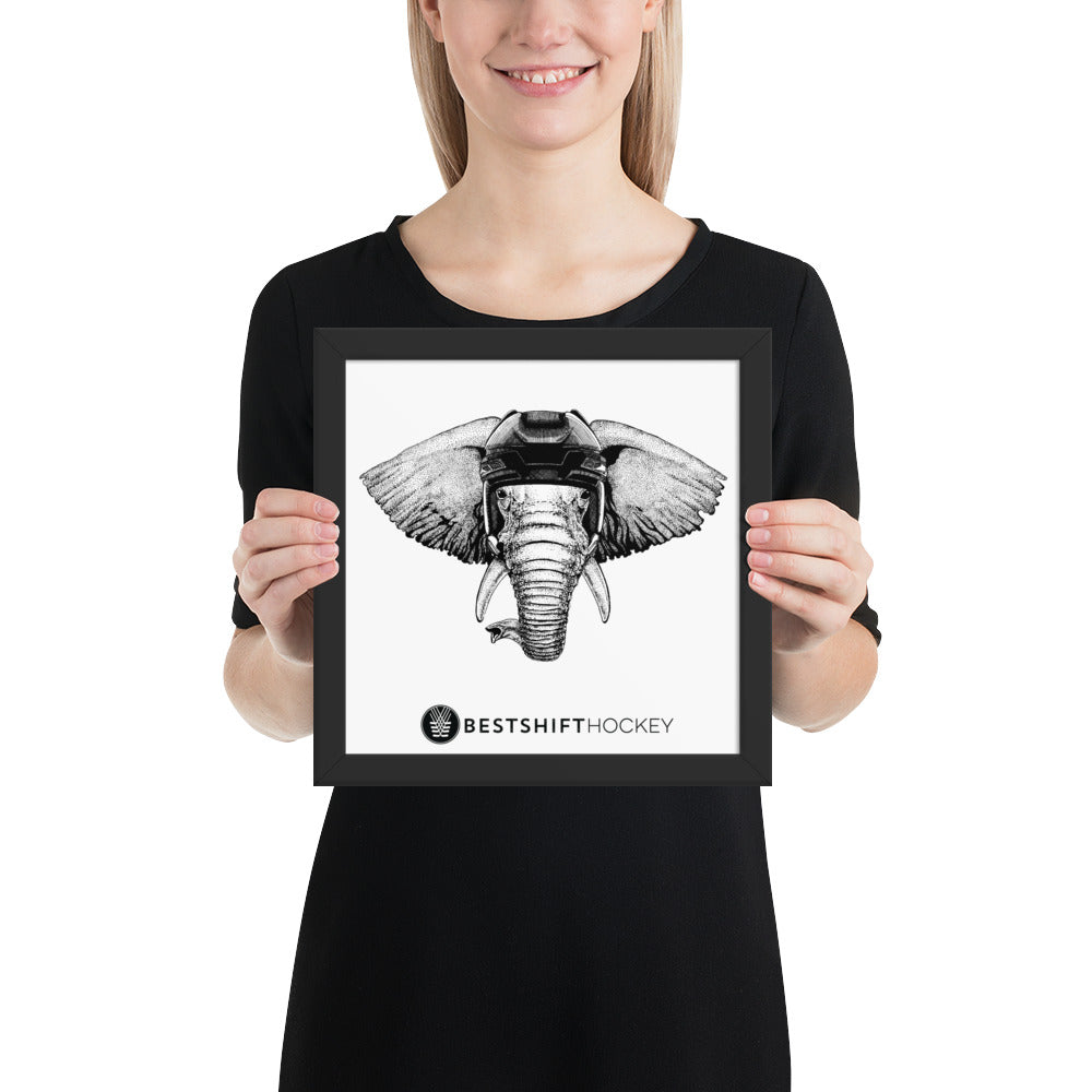 Beast Mode Elephant Wall Art