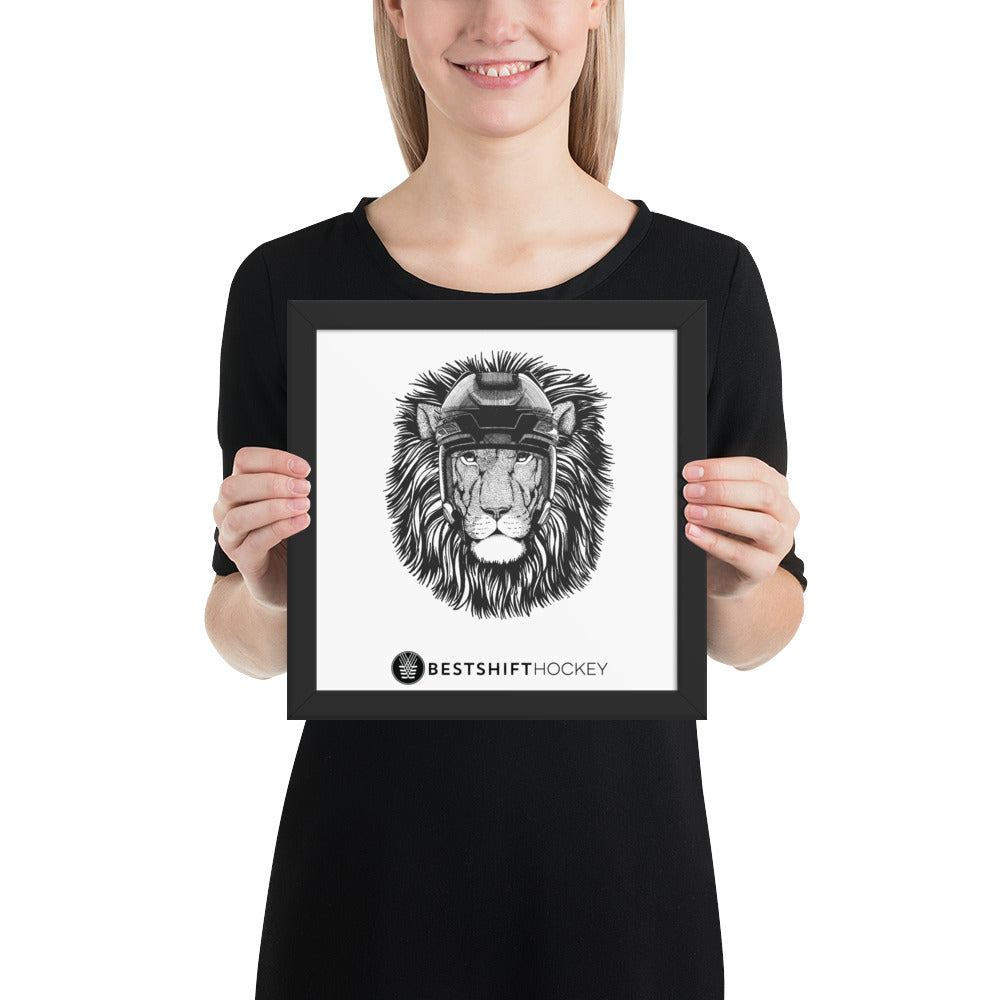 Beast Mode Lion Wall Art