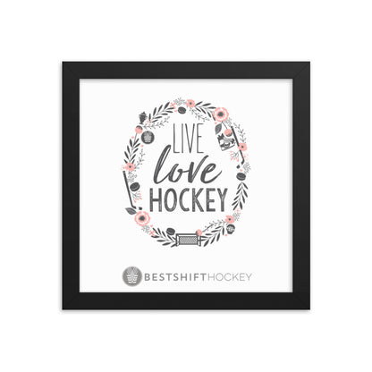 Live. Love. Hockey Wall Art