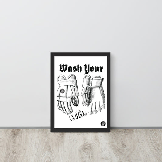Wash Your Mitts Wall Art