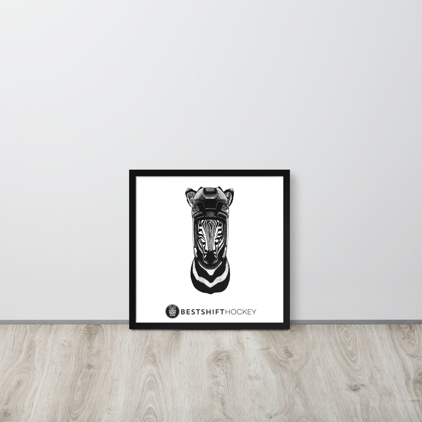 Beast Mode Zebra Wall Art