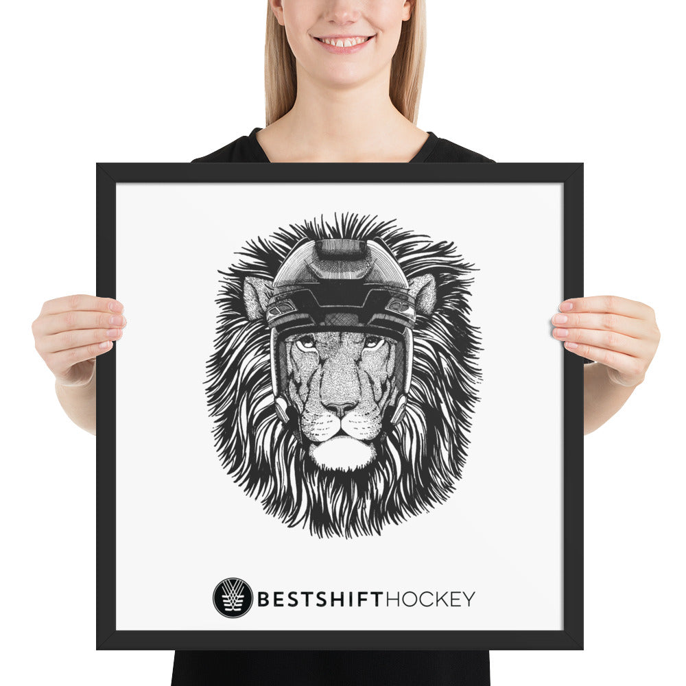 Beast Mode Lion Wall Art